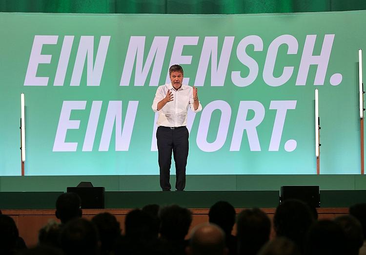 Robert Habeck im Wahlkampf am 10.02.2025, via dts Nachrichtenagentur