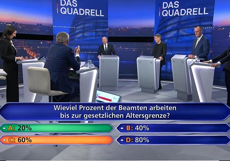 `Quadrell` bei RTL am 16.02.2025, via dts Nachrichtenagentur