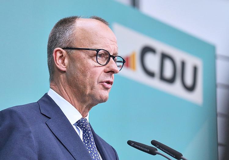 Friedrich Merz am 24.02.2025, via dts Nachrichtenagentur