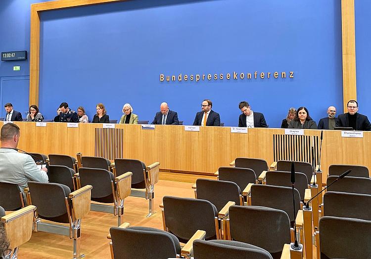 Regierungspressekonferenz am 12.03.2025, via dts Nachrichtenagentur